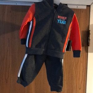 3pcTuff Guys Baby Boys Jogging Suit Rookie of Year